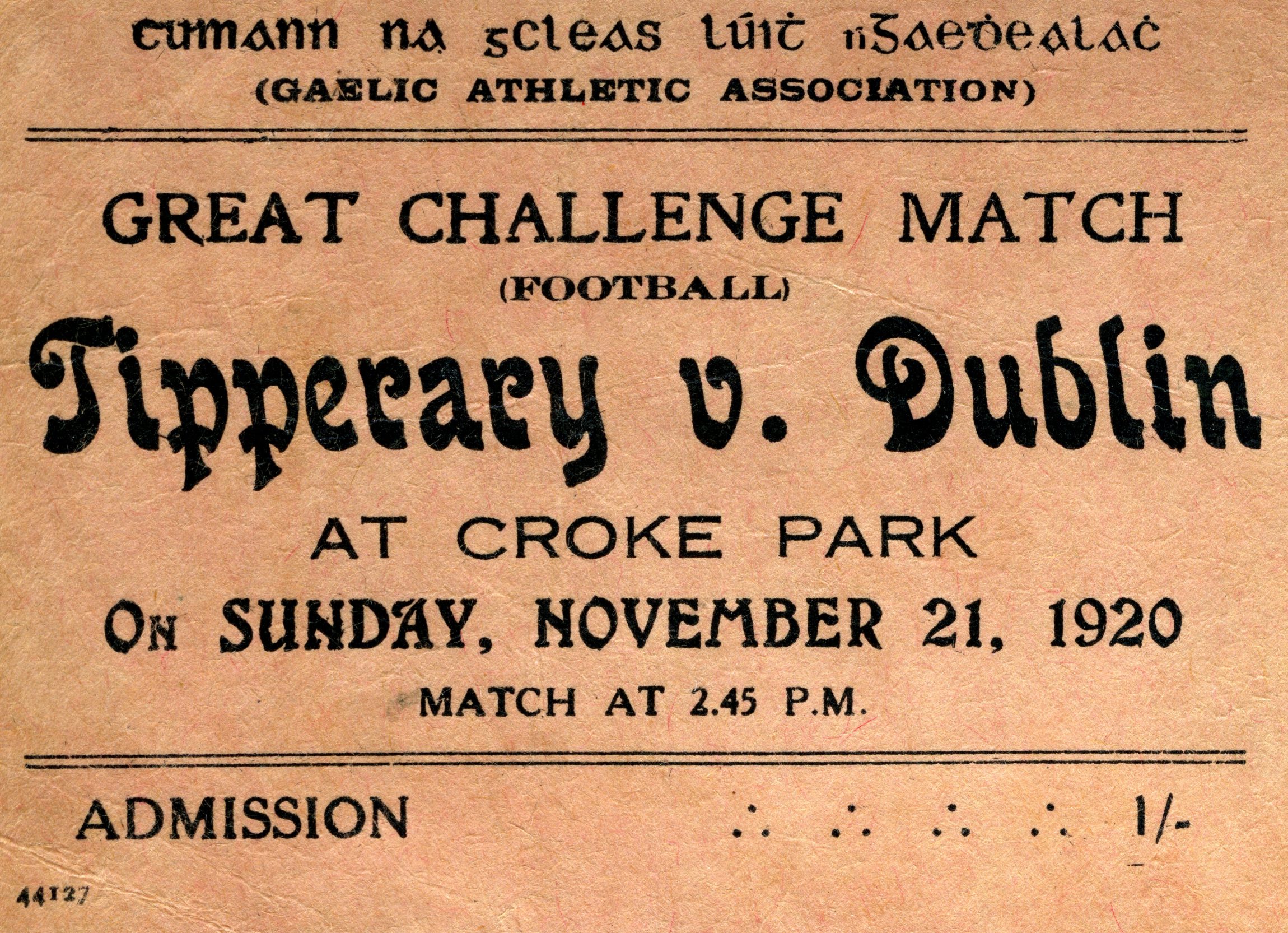 Bloody Sunday de 1920