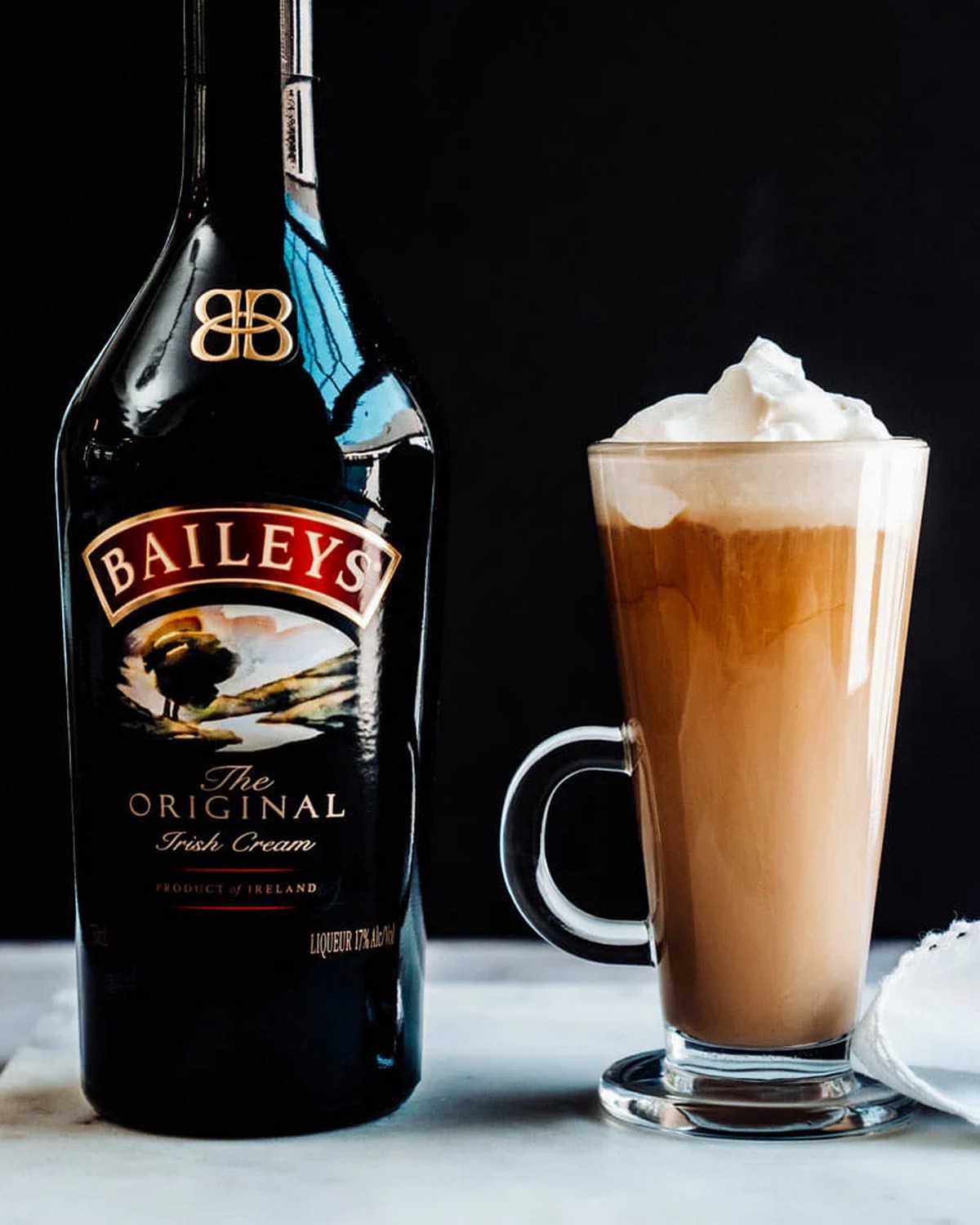 Baileys irish coffee - https://www.acouplecooks.com