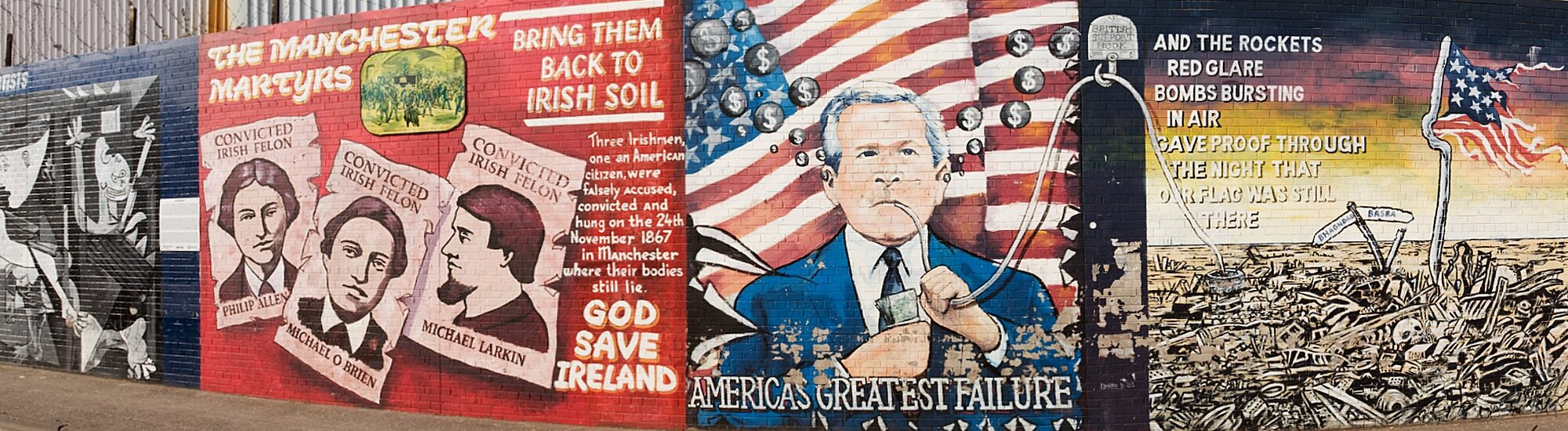 Murals in Ireland
