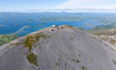 Aerial view of Croagh Patrick and Clew Bay - Big Stule Media - ©Failte Ireland