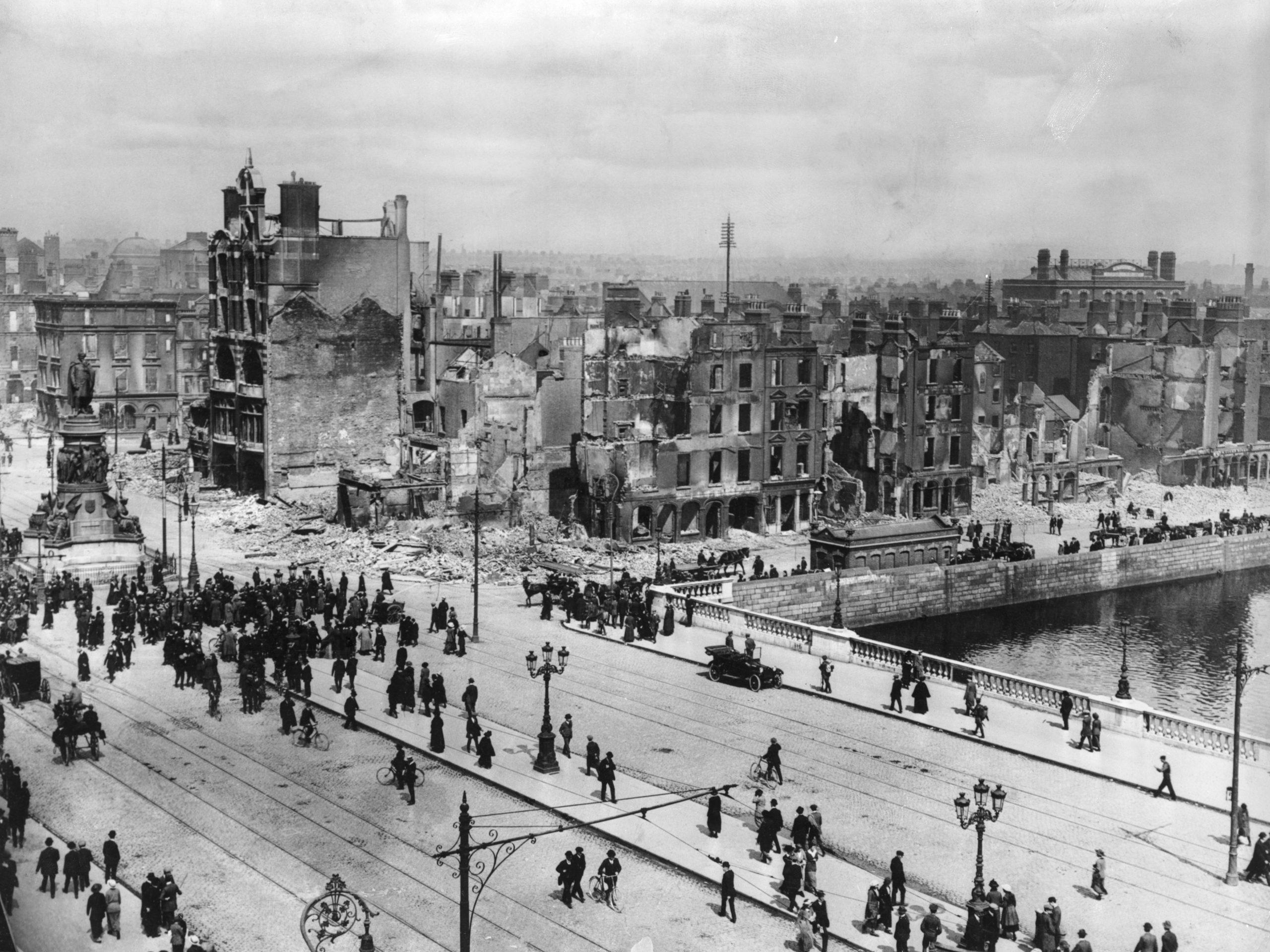 Guerre d'indépendance à Dublin - Domaine public