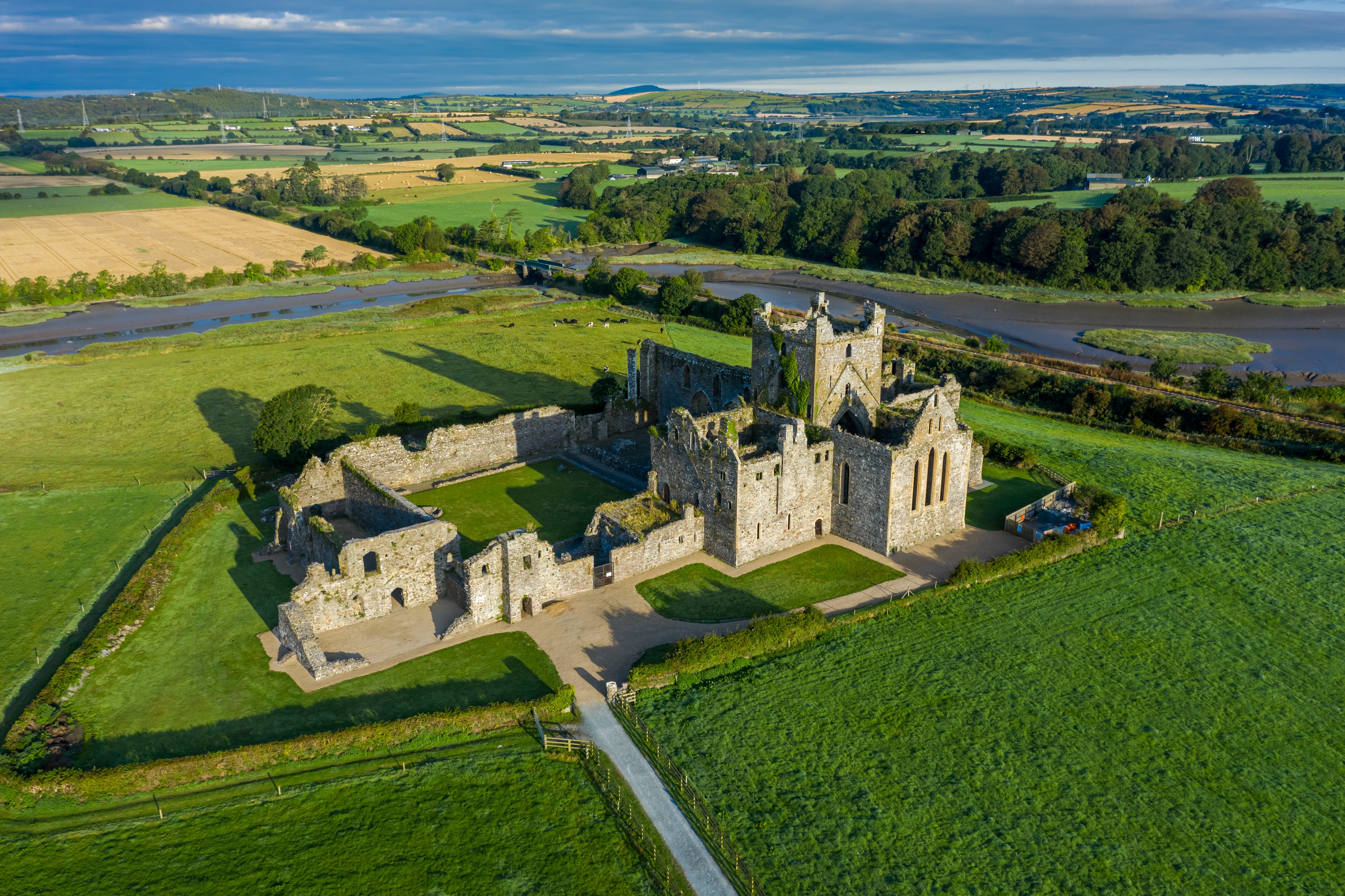 La Dunbrody abbey - © Irish Drone Photography