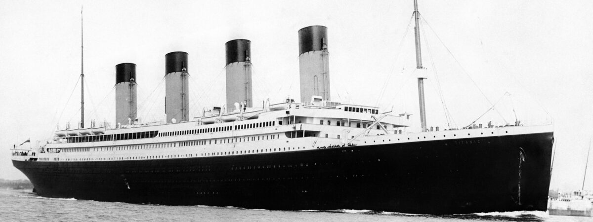 The Titanic - Public domain