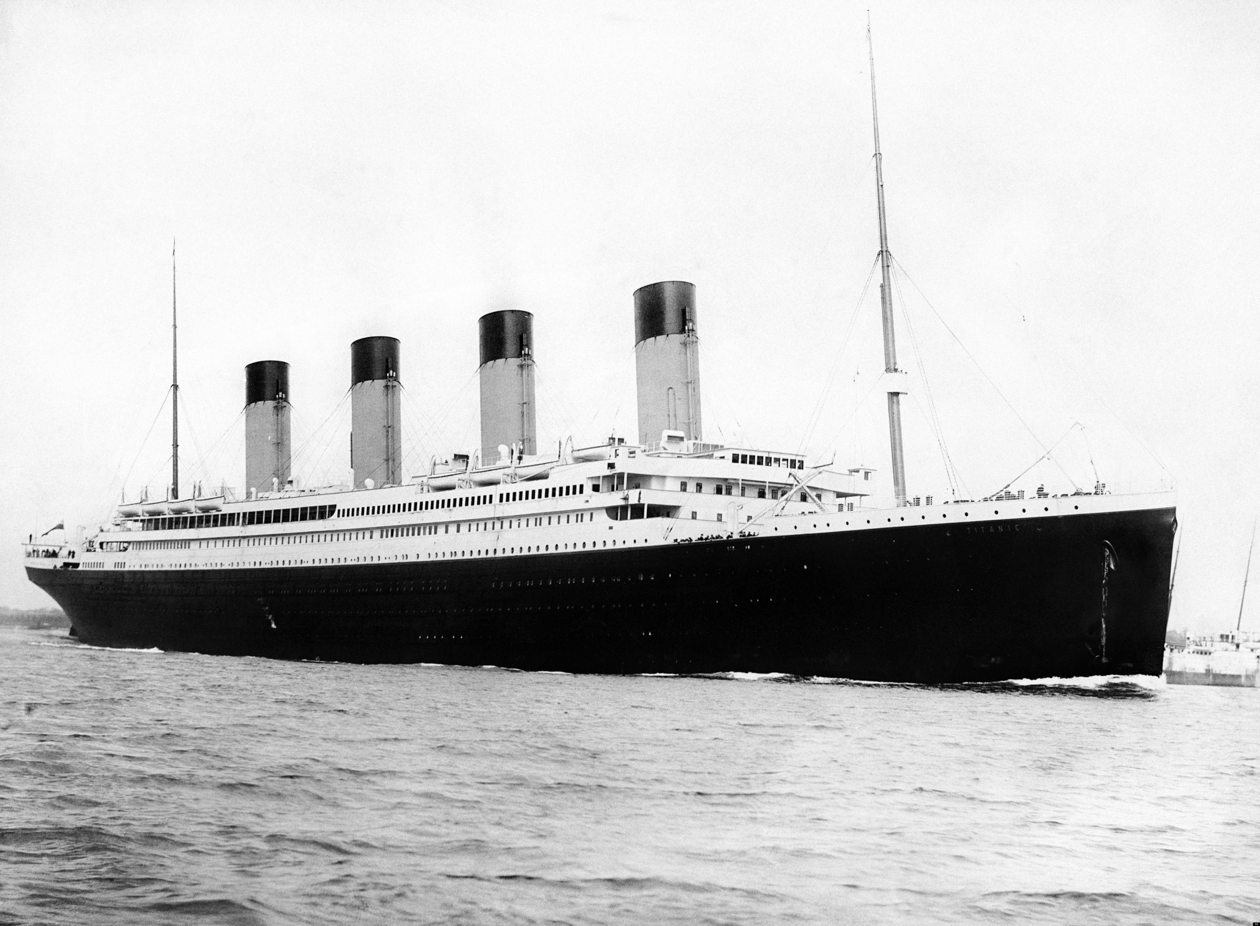 The Titanic - Public domain