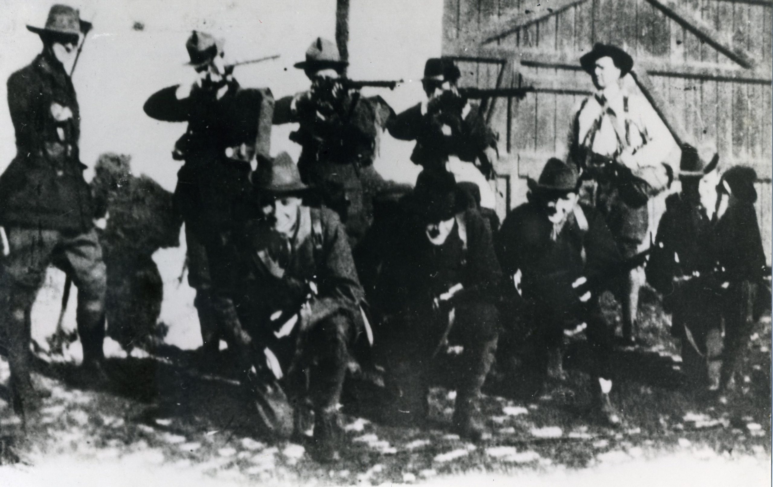 Des irish volunteers - Domaine public