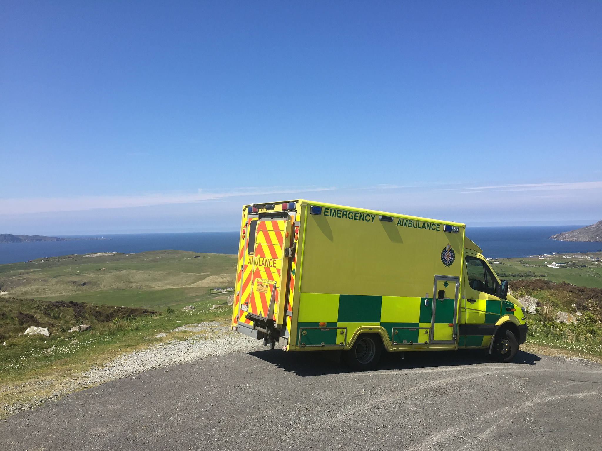Une ambulance en Irlande - Greg Clarke - cc