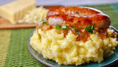 bangers and mash