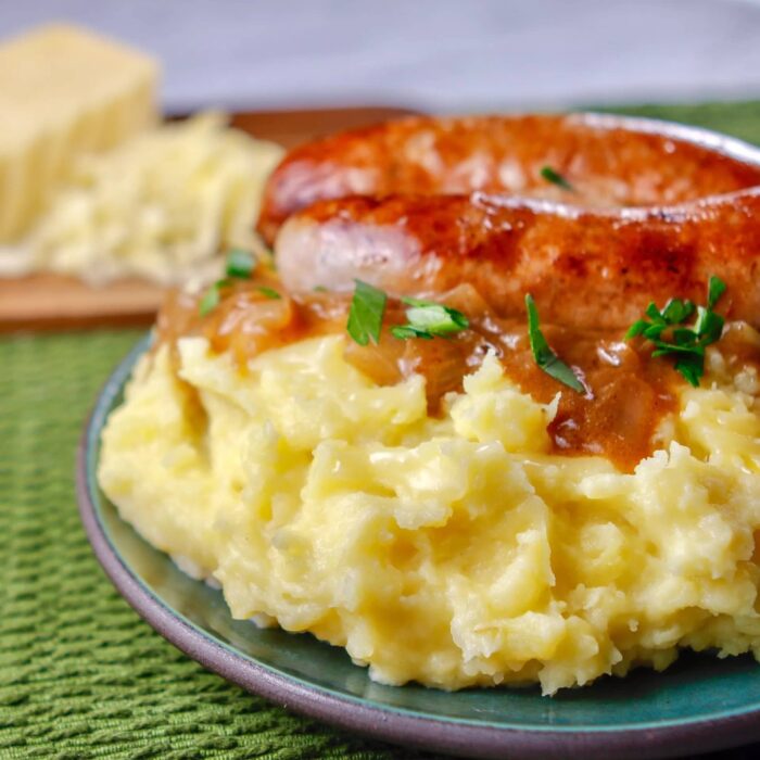 bangers and mash