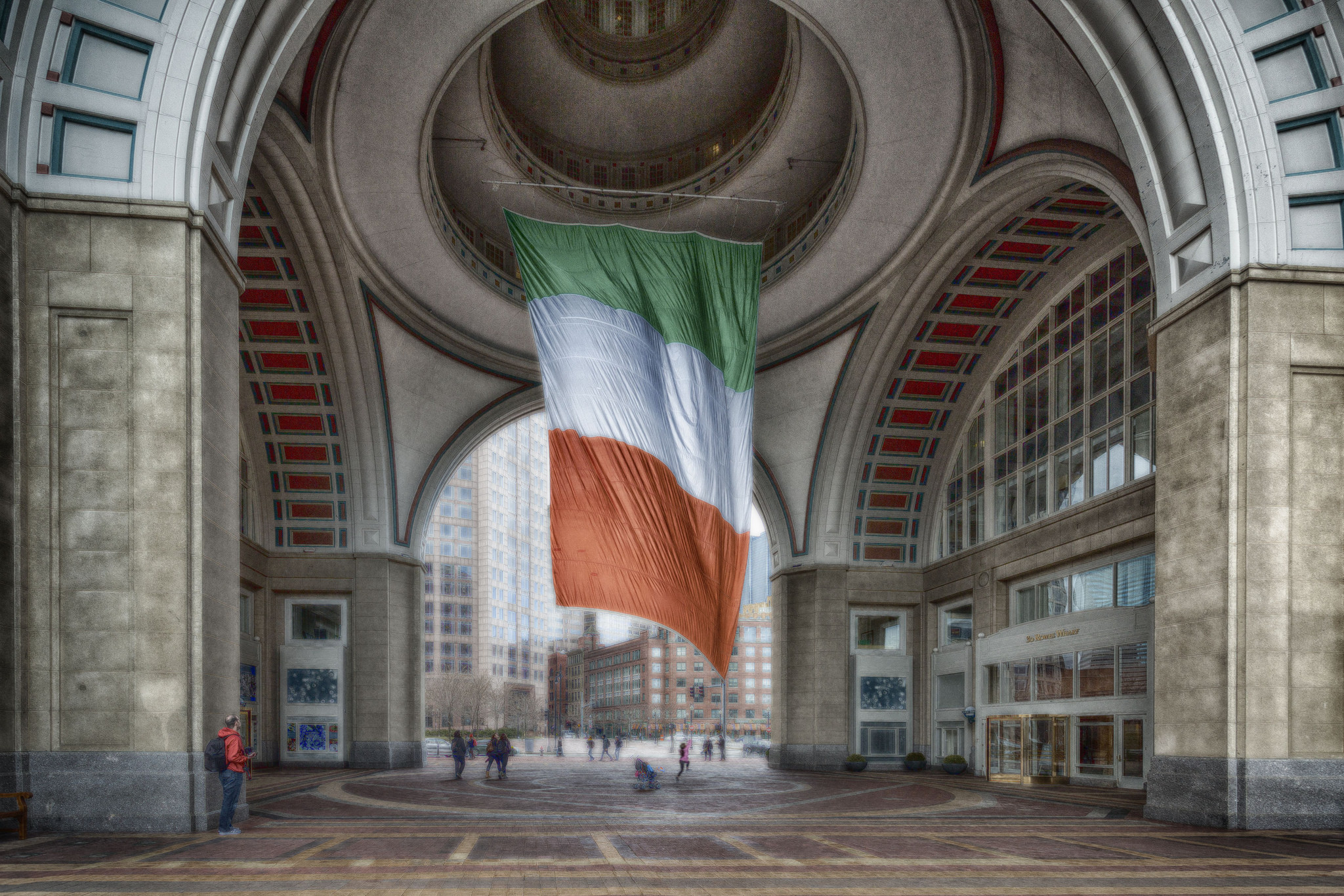 Drapeau irlandais -  John Hoey - cc