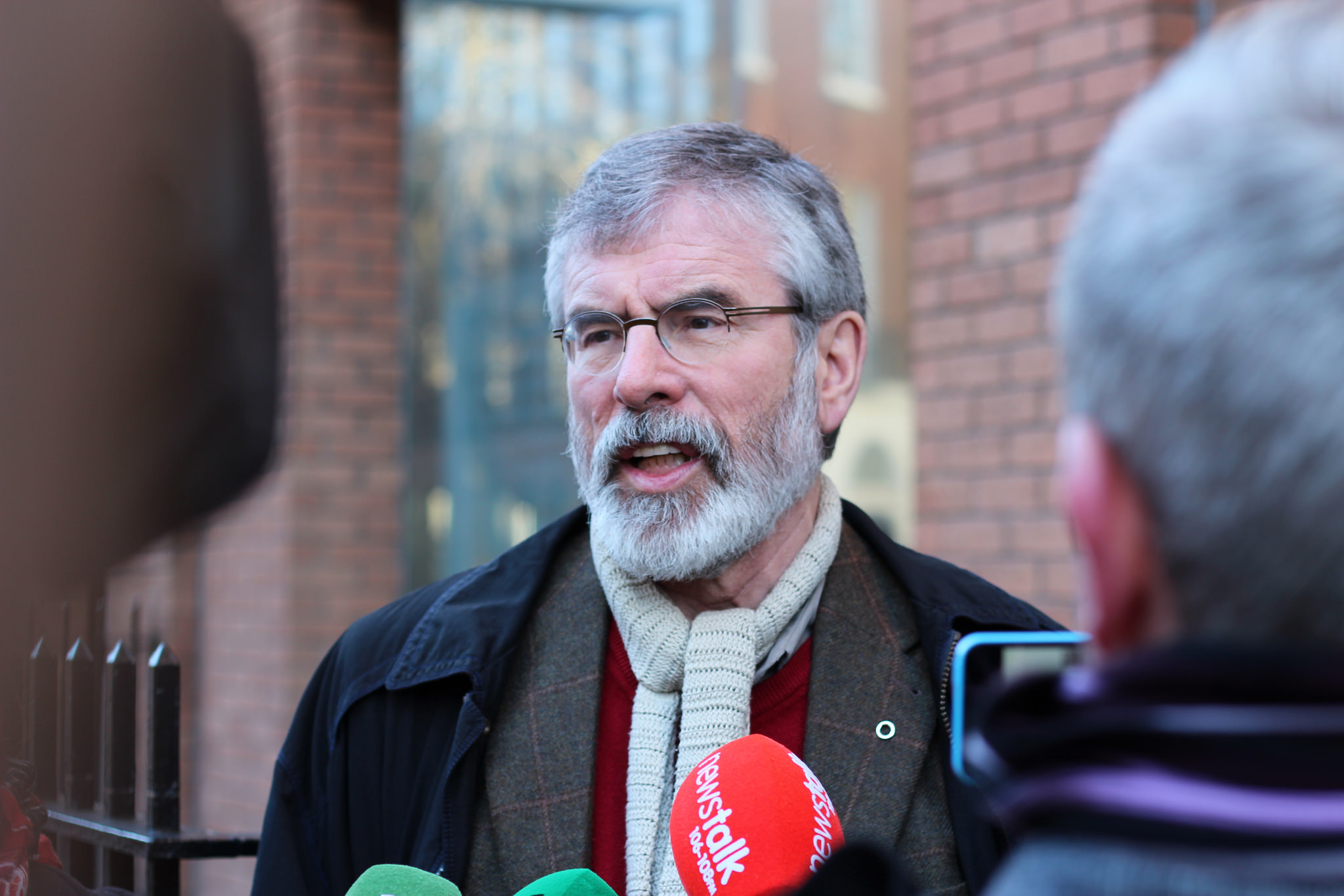Gerry Adams, un membre du Sinn Féin - Sinn Féin - cc