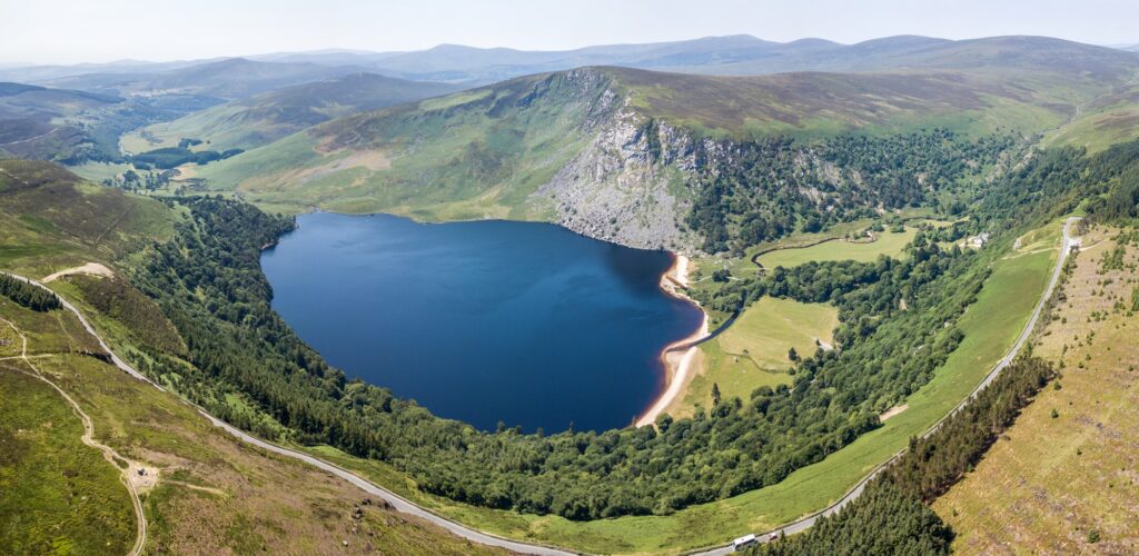 Luggala Mountain and Lough Tay - © Michael Bogner