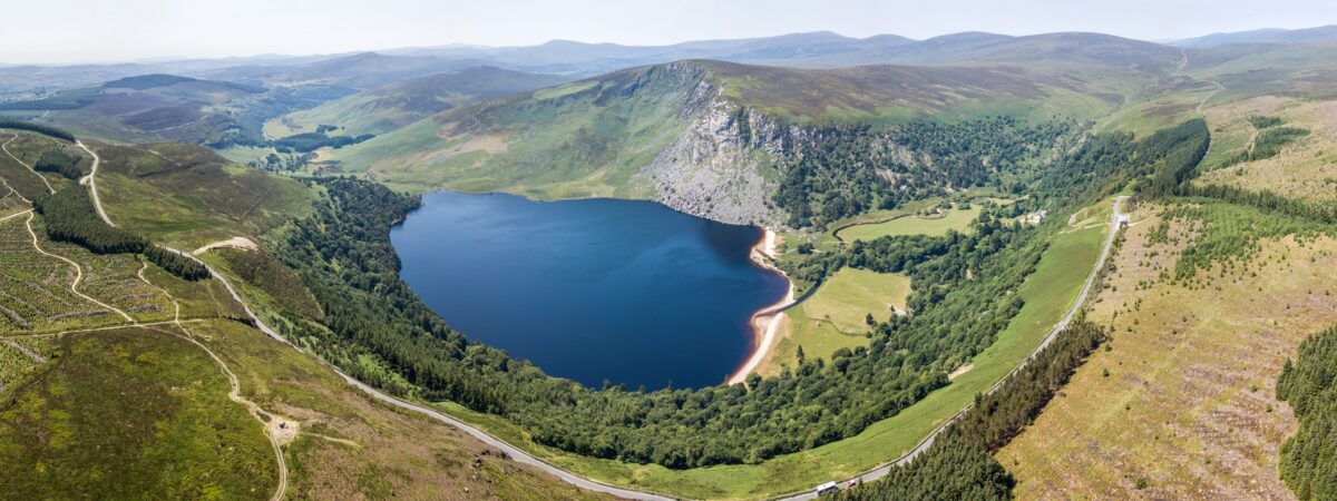 Luggala Mountain and Lough Tay - © Michael Bogner