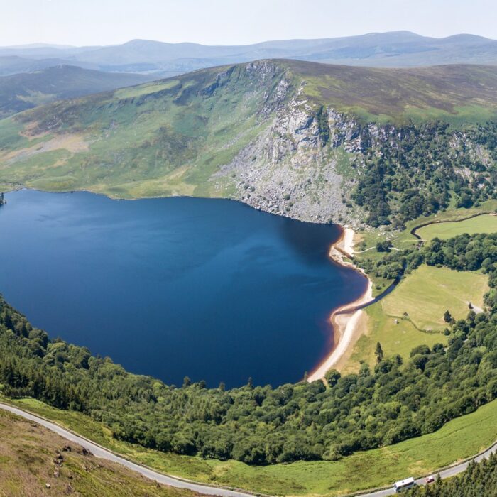 Luggala Mountain and Lough Tay - © Michael Bogner
