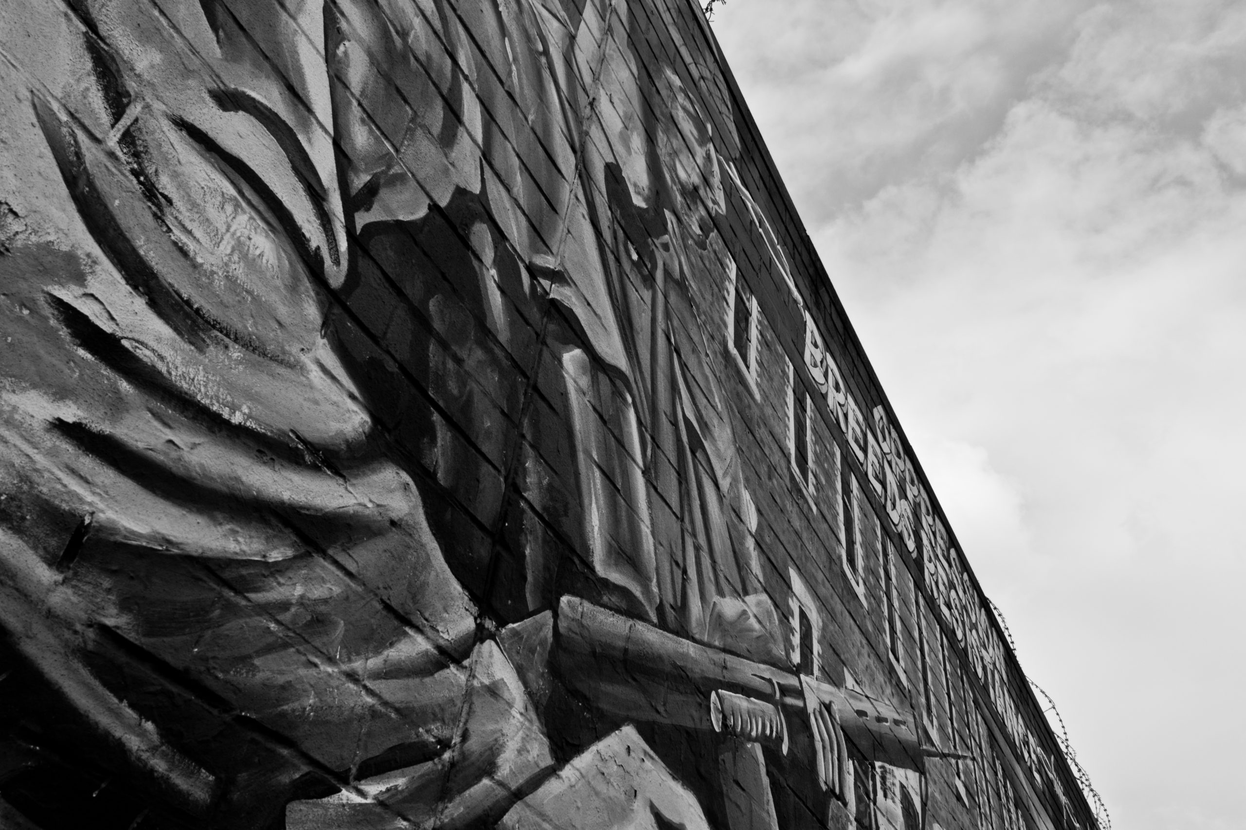 Un mur à Belfast - Domaine public