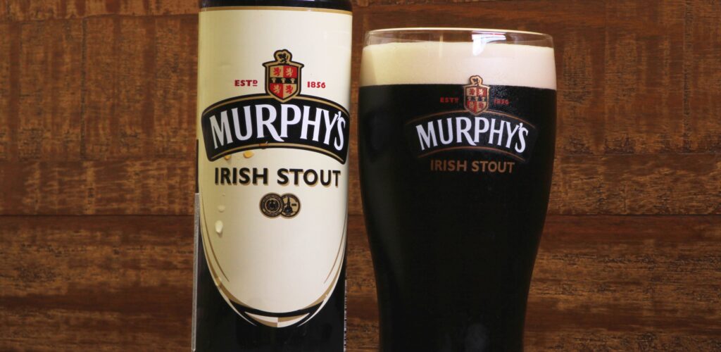 La Murphy's Irish brown beer •