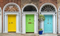 Georgian doors in Dublin - © Delphotostock