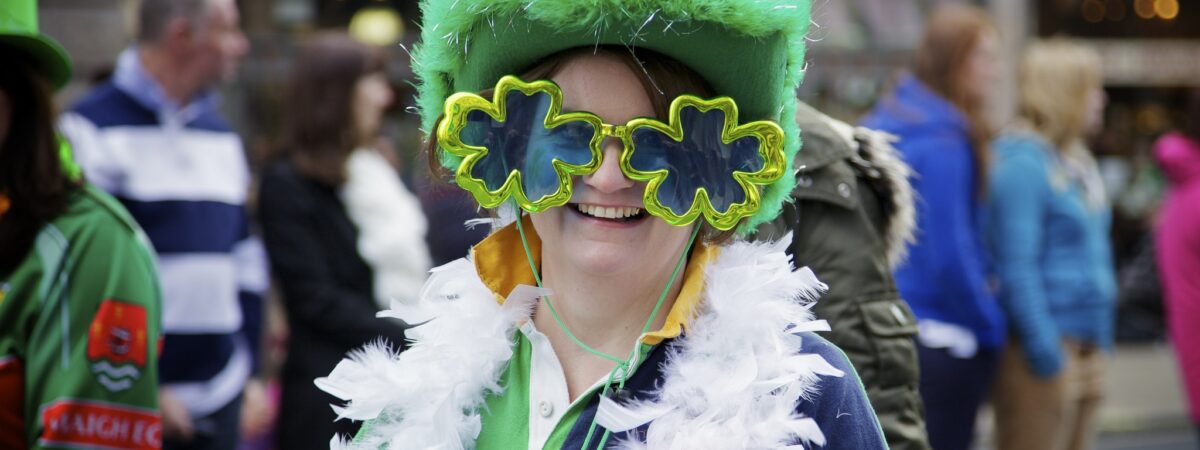 A participant in the Saint Patrick's Day celebration - Aurelien Guichard - cc