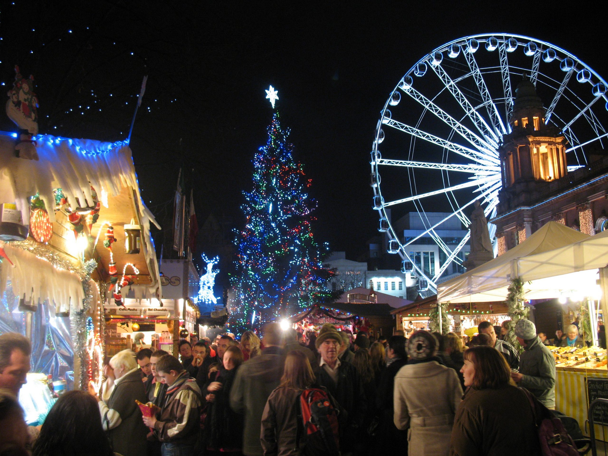 Le Marché de Noël à Belfast - Burkazoid - cc