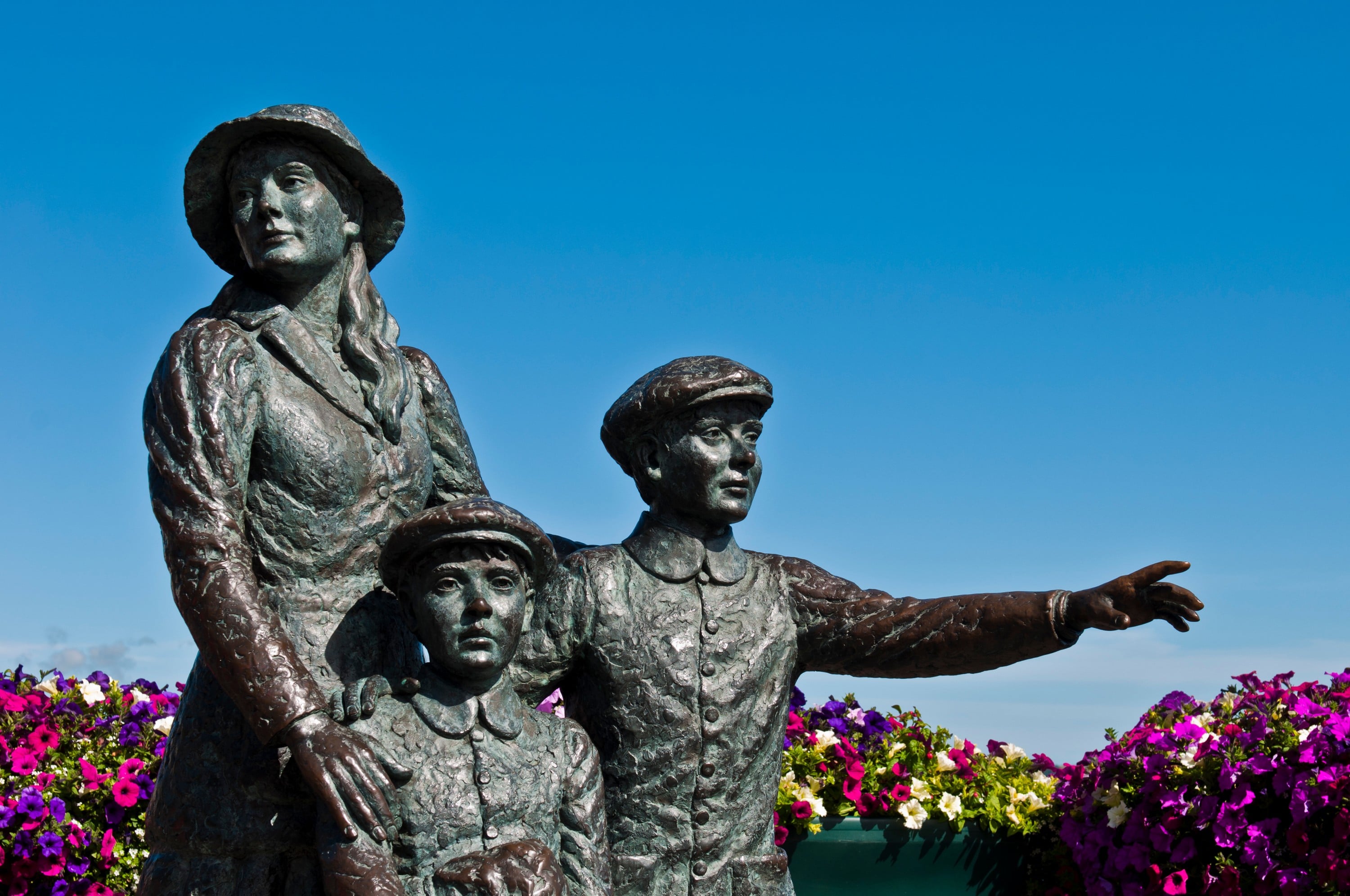 Le Annie Moore Monument à Cobh - © Luis Santos