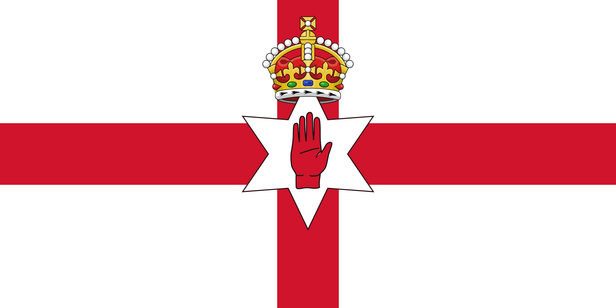 Drapeau de l'Ulster - Domaine public