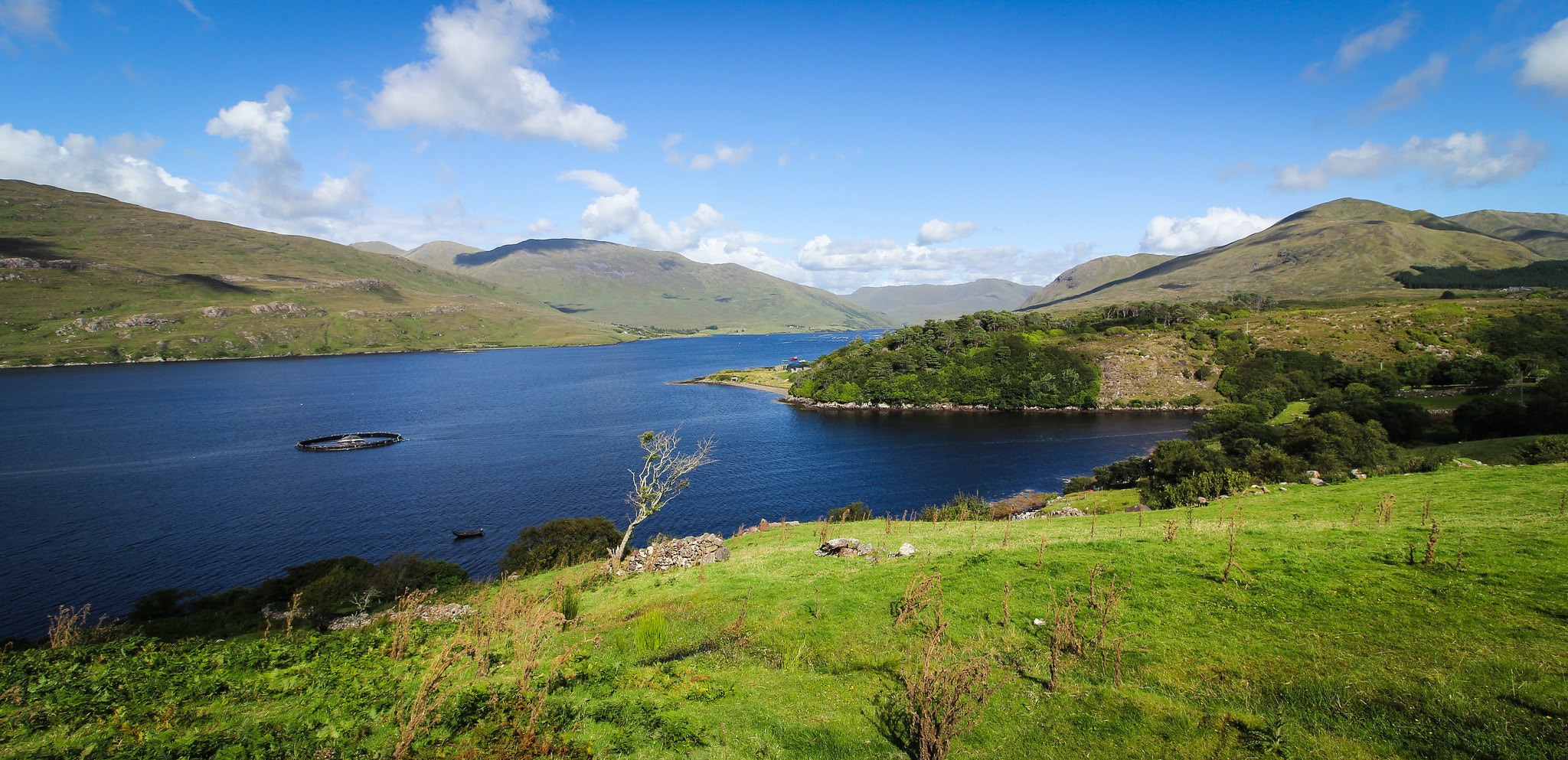 Killary Harbour Fjord in Ireland • Go to