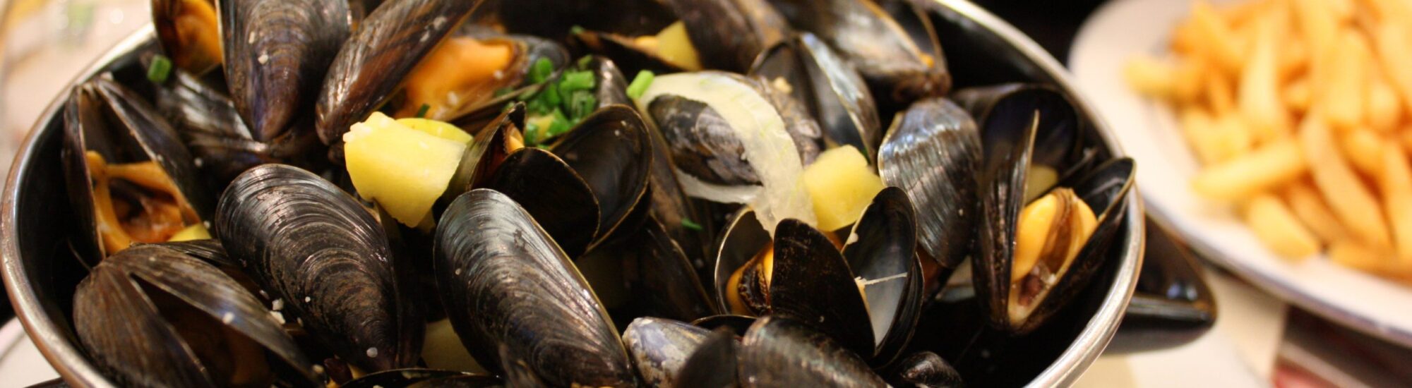 Irish cider mussels