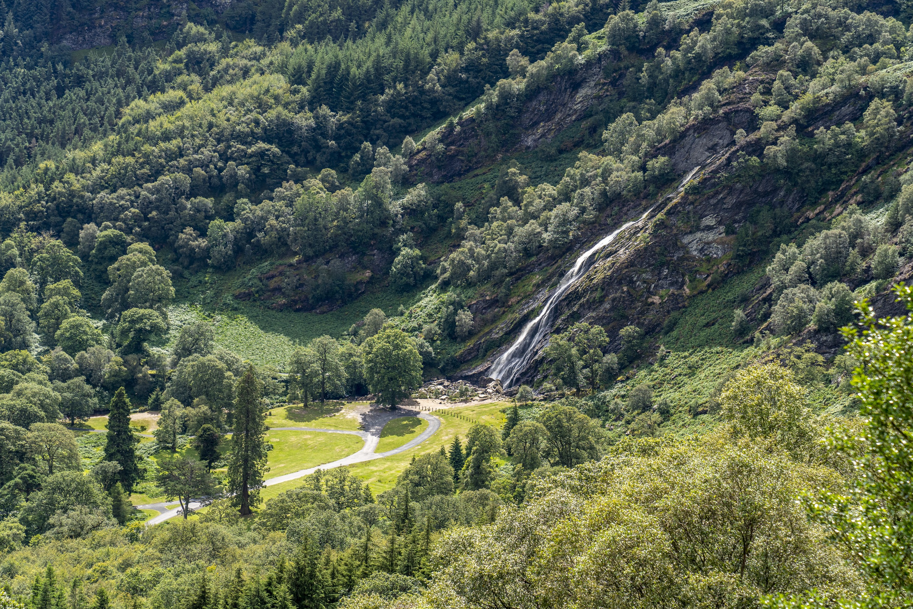 La Powerscourt waterfall - © Pablo Eskuder