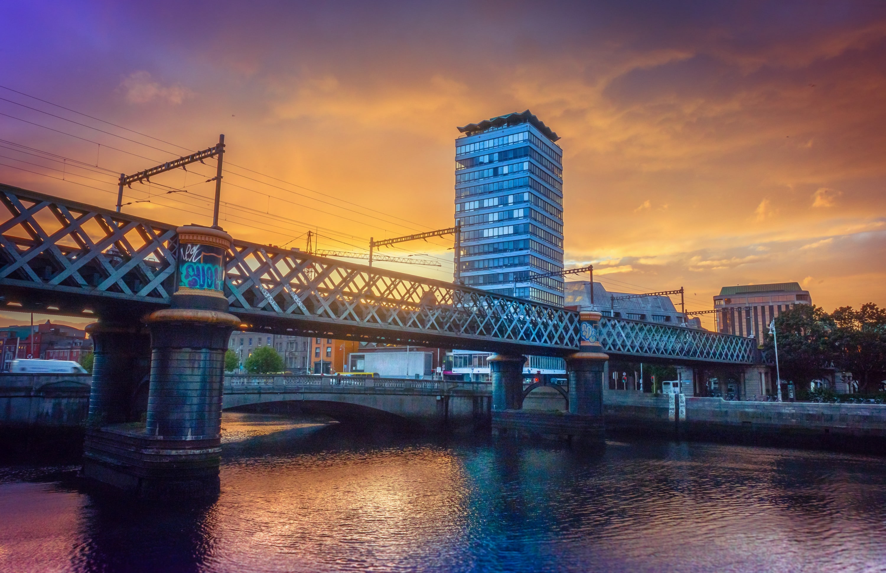 Le Butt bridge à Dublin - © FrankBoston 