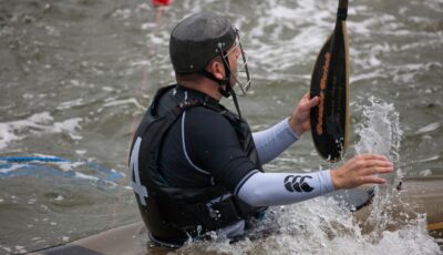 A kayaker in Dublin - William Murphy - cc