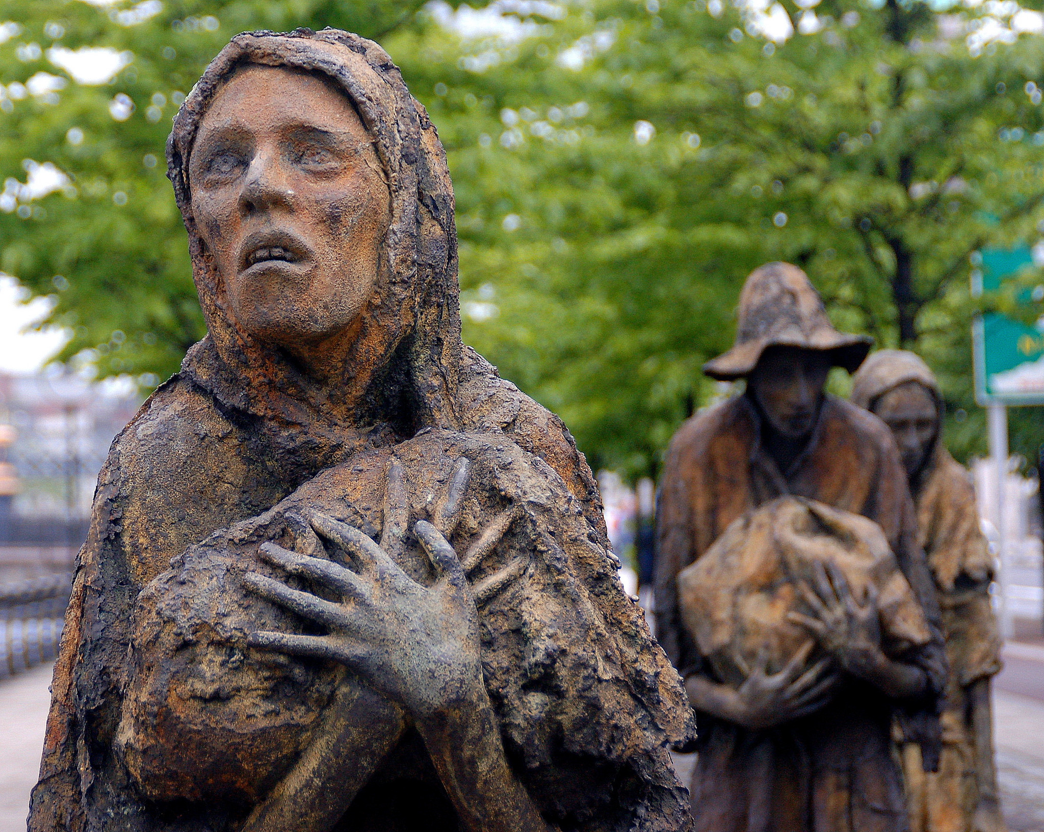 Memorial de la Famine irlandaise - Keith Ewing - cc