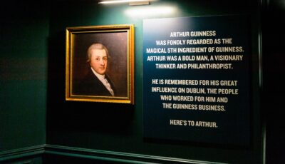 Arthur Guinness at the Guinness Storehouse - © Anton Ivanov Photo