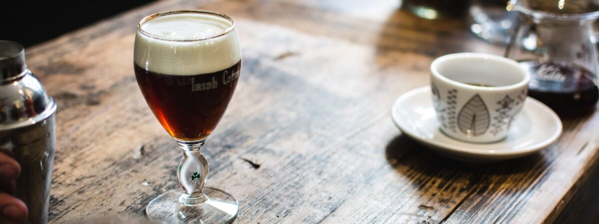 Un irish coffee - kapusnak