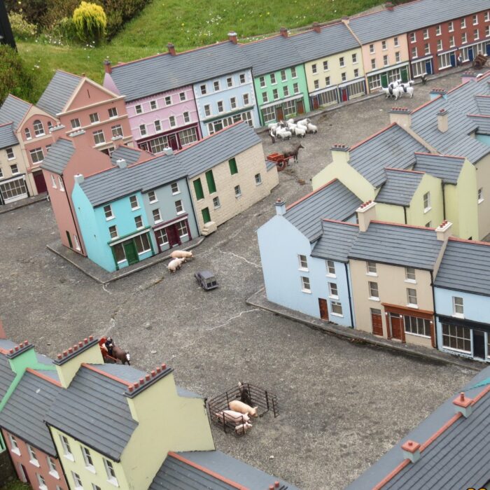 west cork railway model scaled