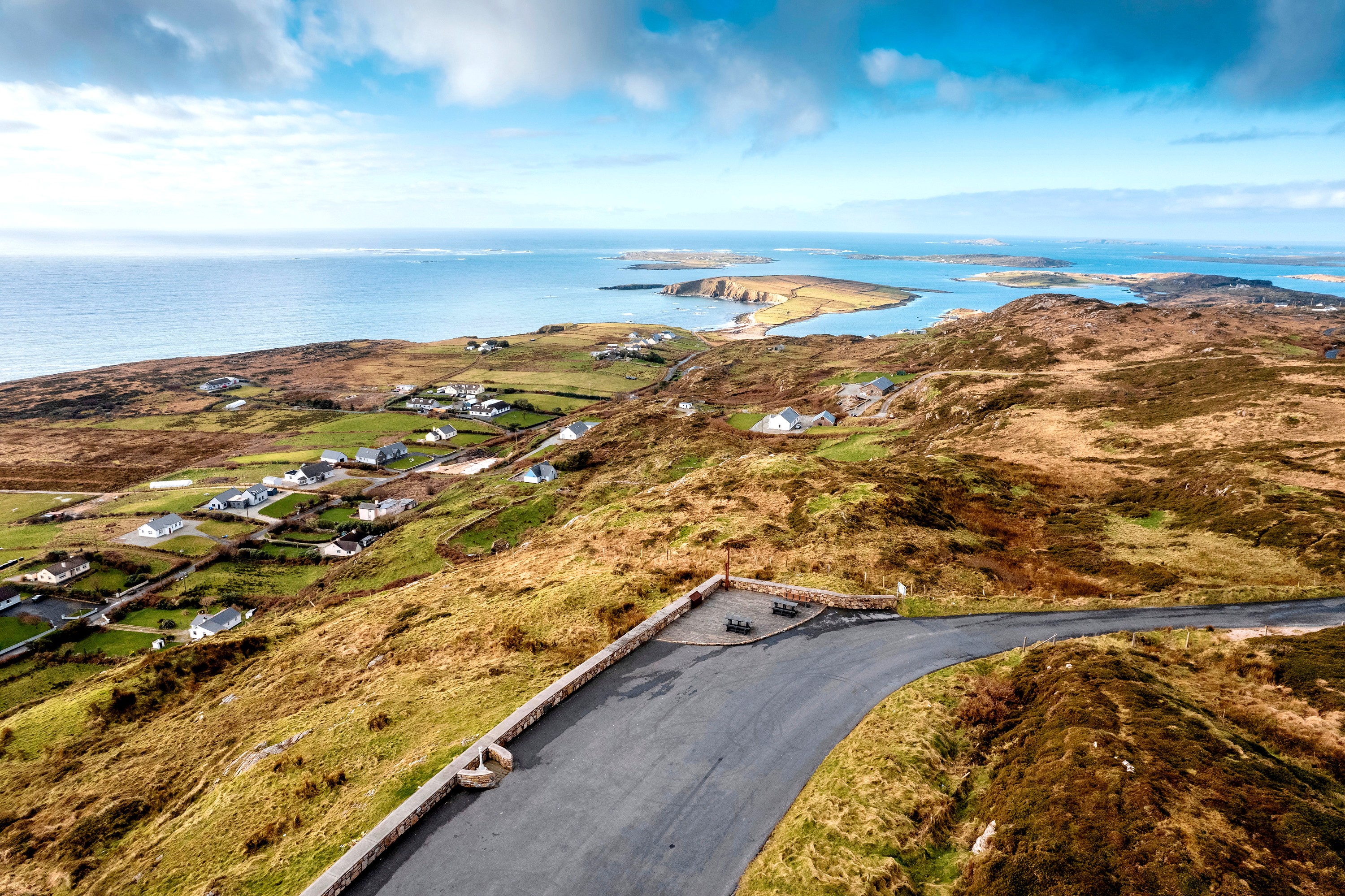 Vue sur la Sky road - © mark_gusev