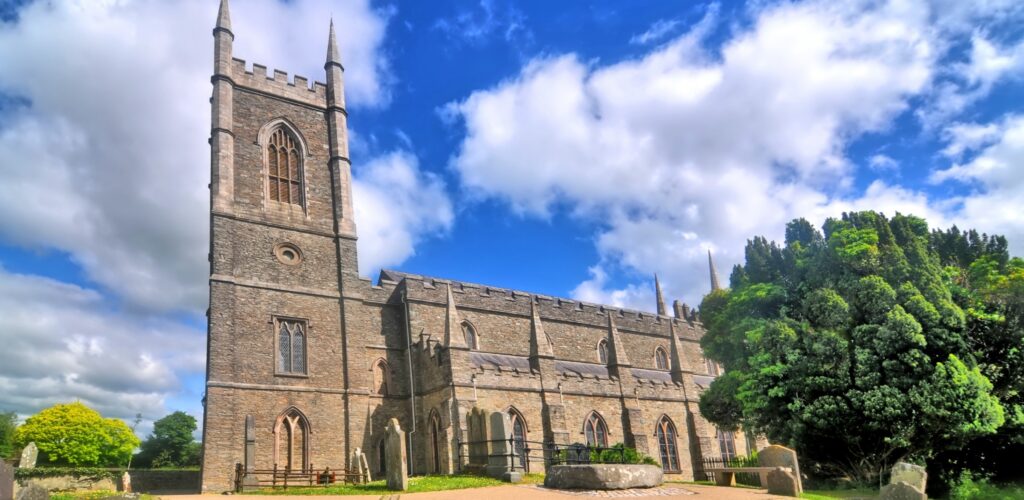 Down Cathedral in Downpatrick • Go to