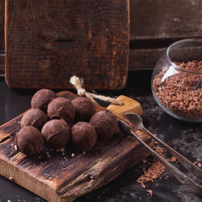 truffes au chocolat