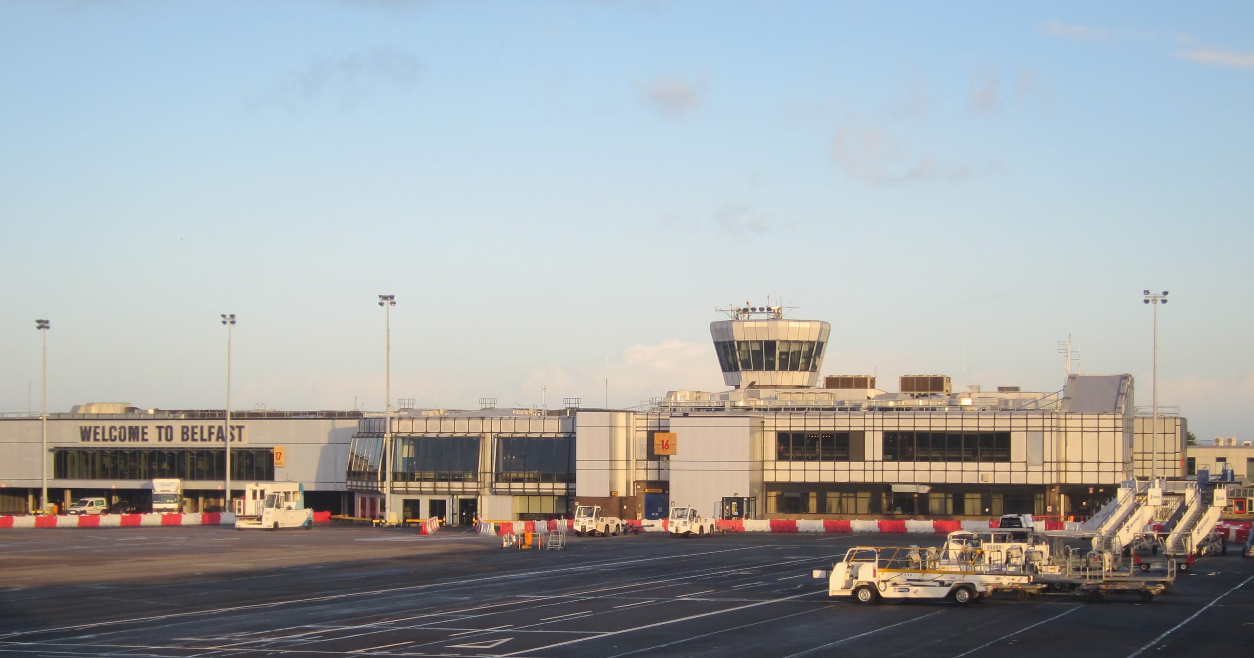 L'aéroport de Belfast - PRO Mark Walker - cc