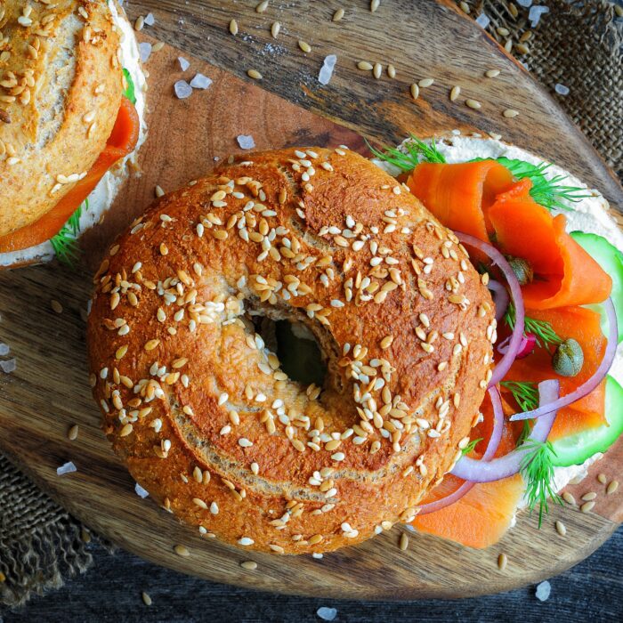 bagel saumon