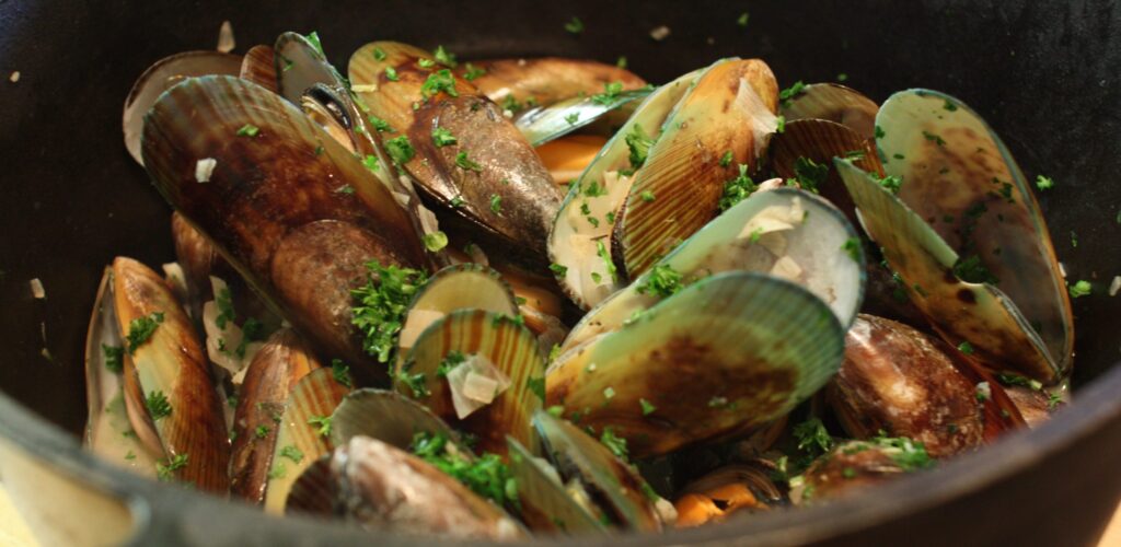 Garlic breaded mussels Guide