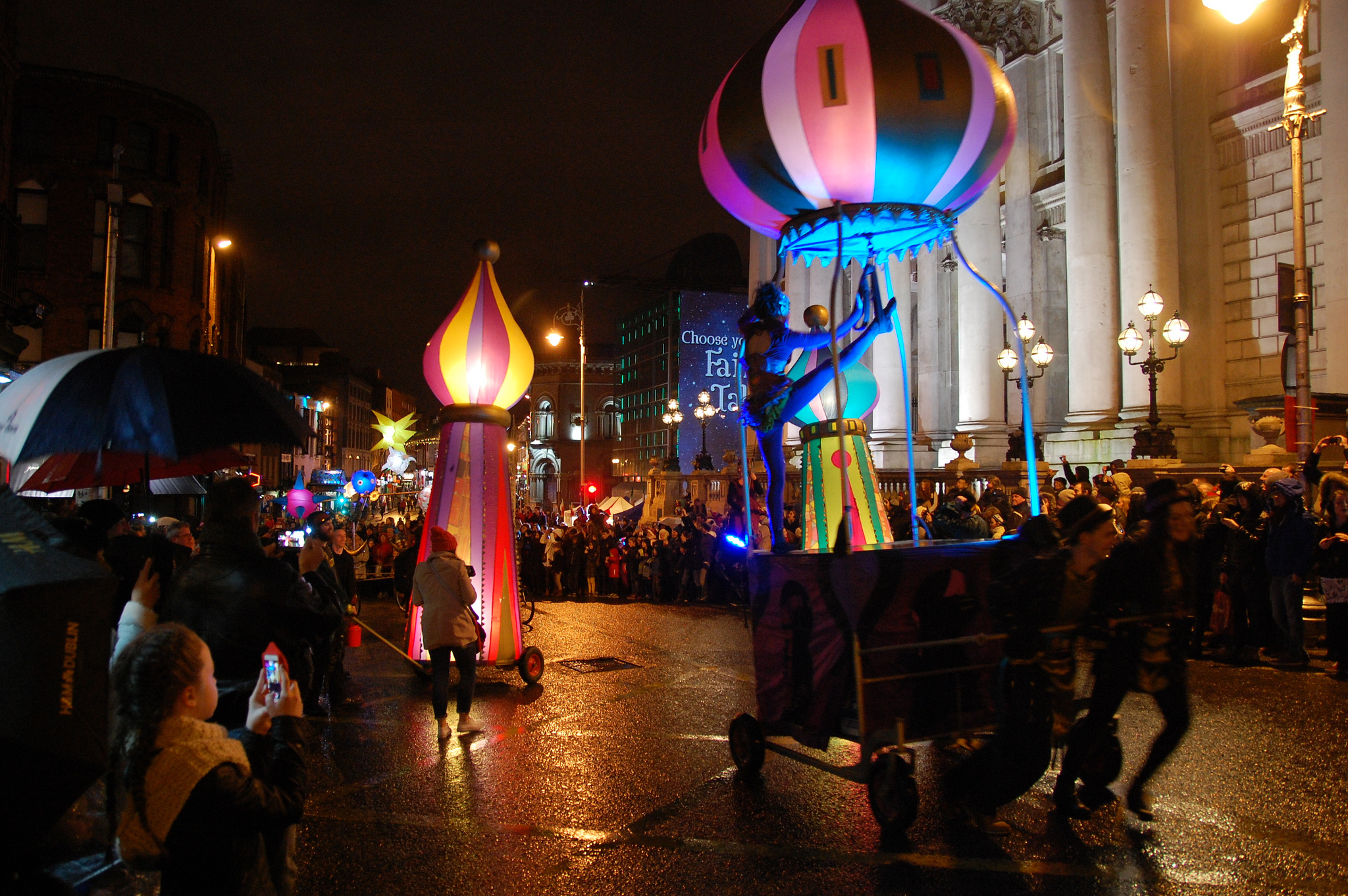 Le Procession of Light de Dublin - ANSELM PALLÀS - cc