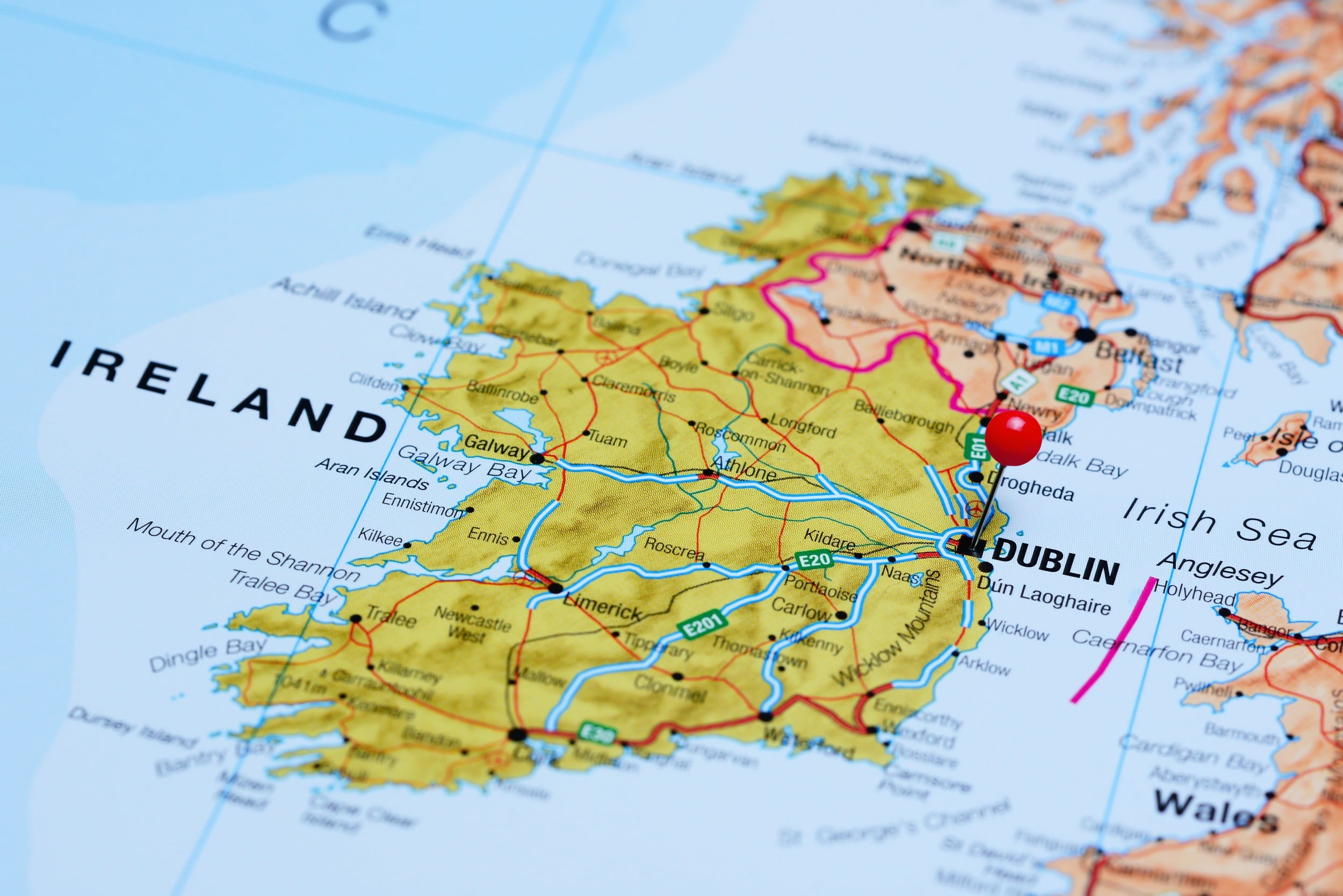 Carte d'Irlande - © Dmitrijs Kaminskis