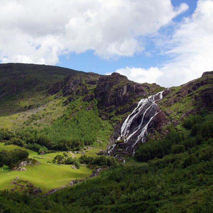 gleninchaquin waterfall 1