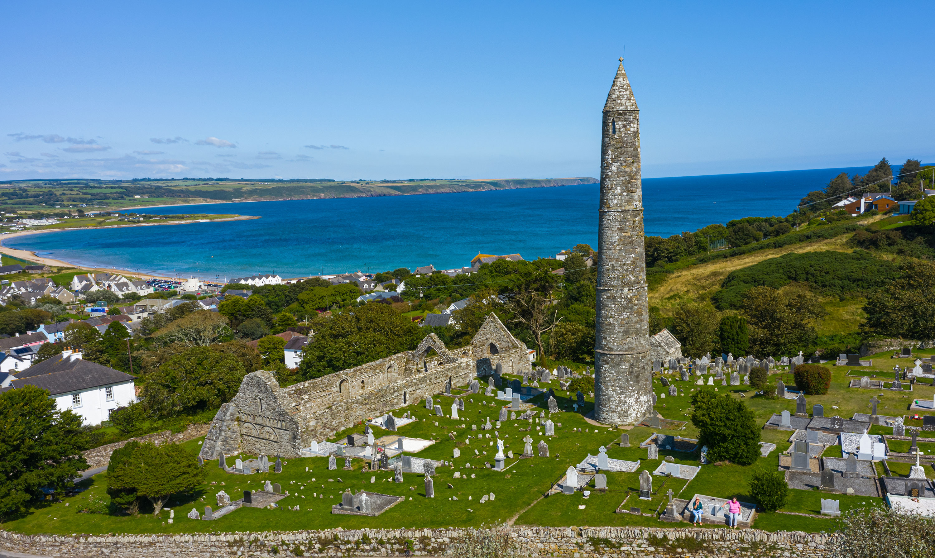 La Waterford Ardmore cathedral - © Ire DronePhotography 