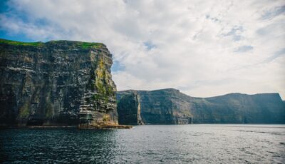 The Cliffs of Moher from below - Simon Crowe