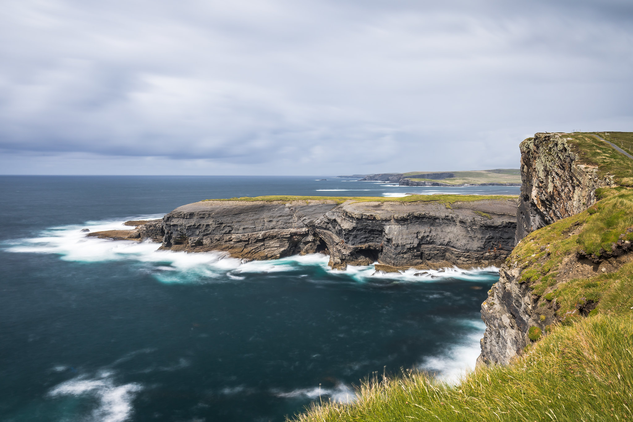 Kilkee cliffs - Marlis Börger - cc