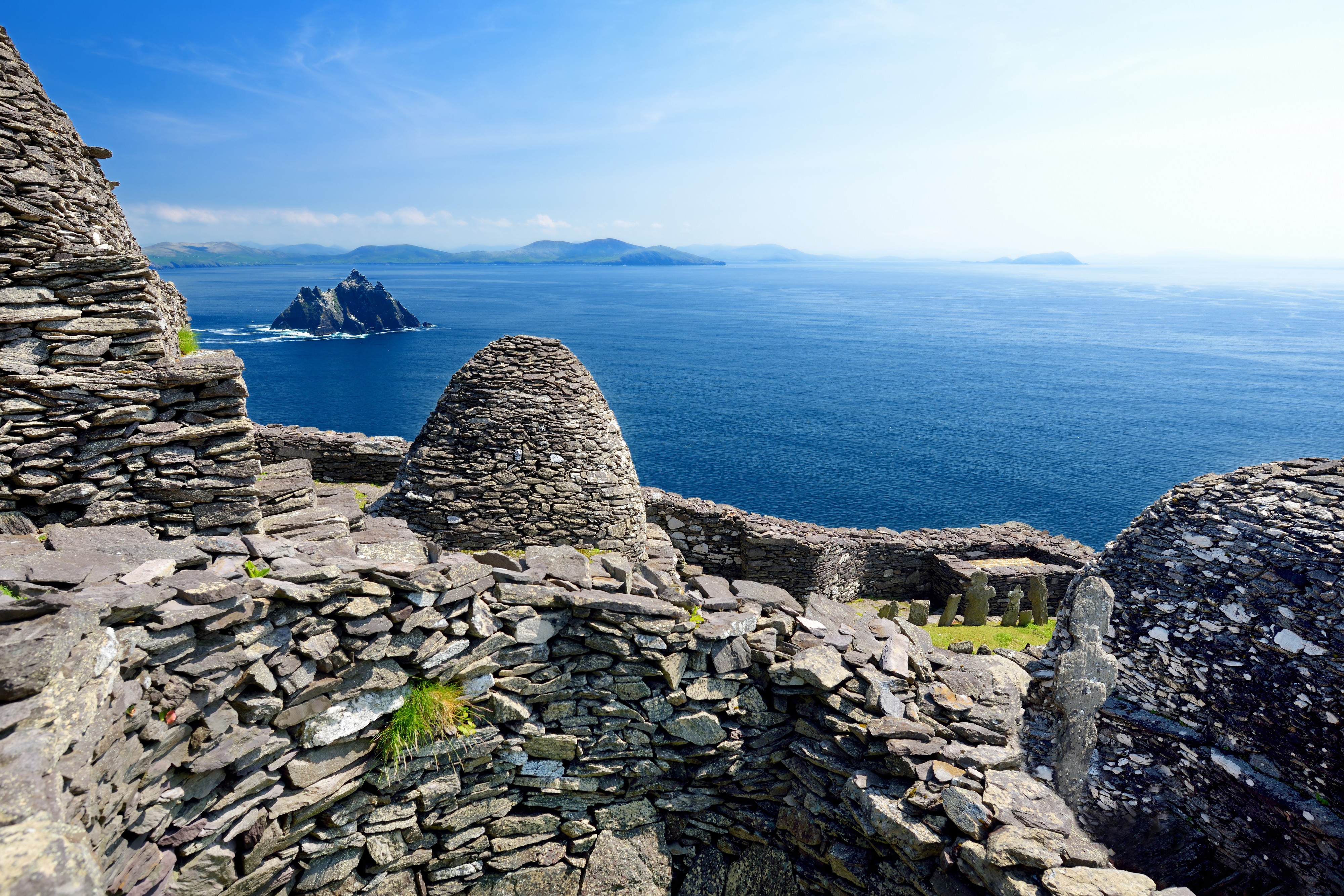 St. Fionan's Monastery à Skellig Michael • Go-to-Ireland.com