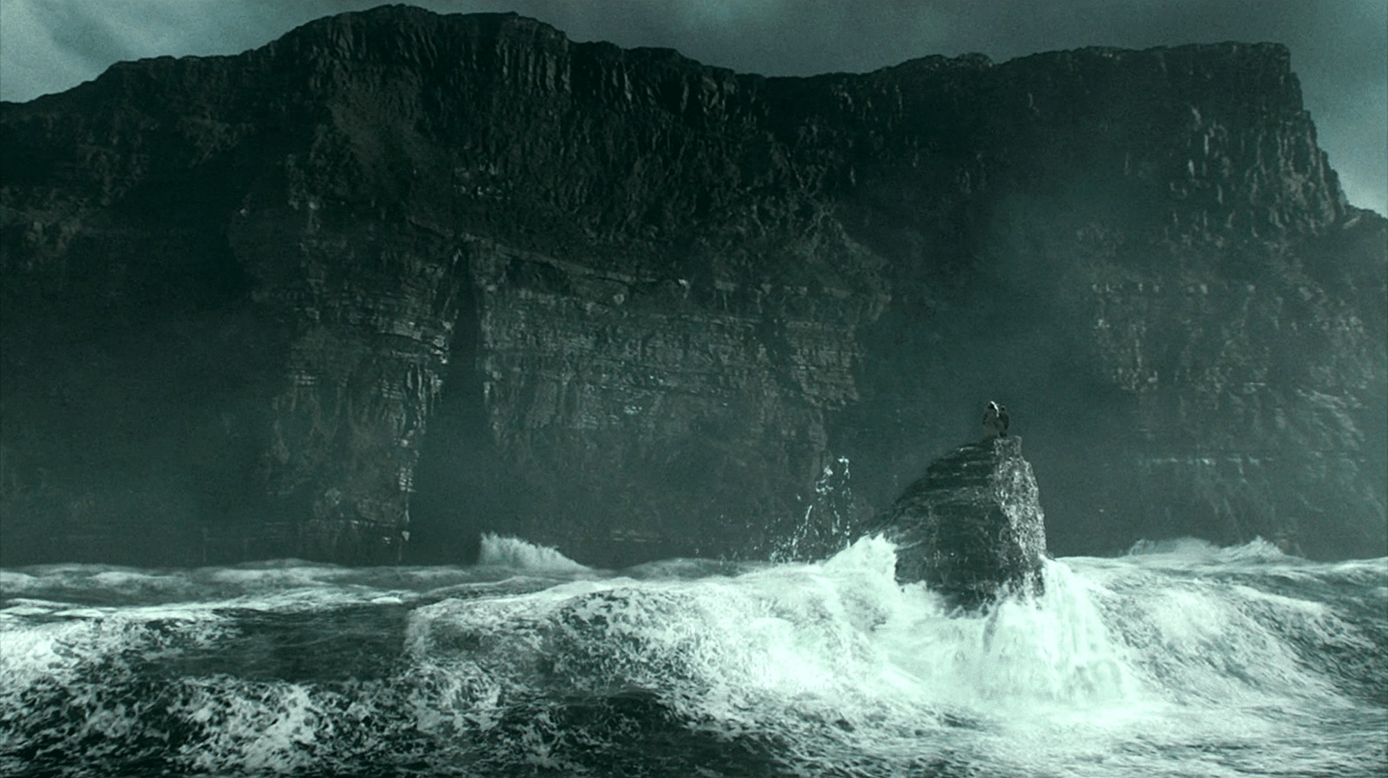 Une scène de Harry Potter tournée face aux Falaises de Moher en Irlande