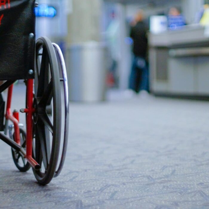 aeroport fauteuil roulant