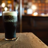 A pint of Guinness in Ireland