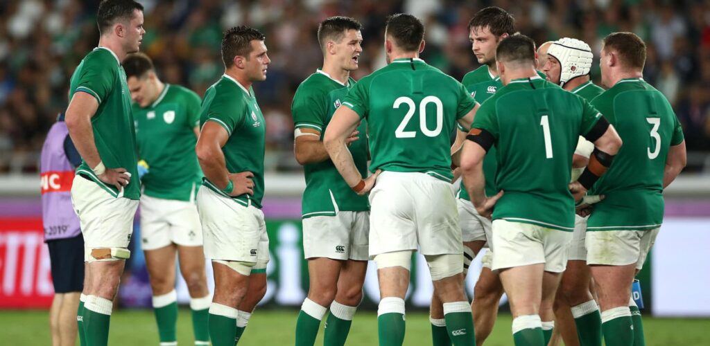 The Irish rugby team